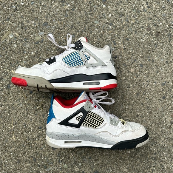 Jordan Retro 4 SE “What the” Sneakers - Picture 2 of 9